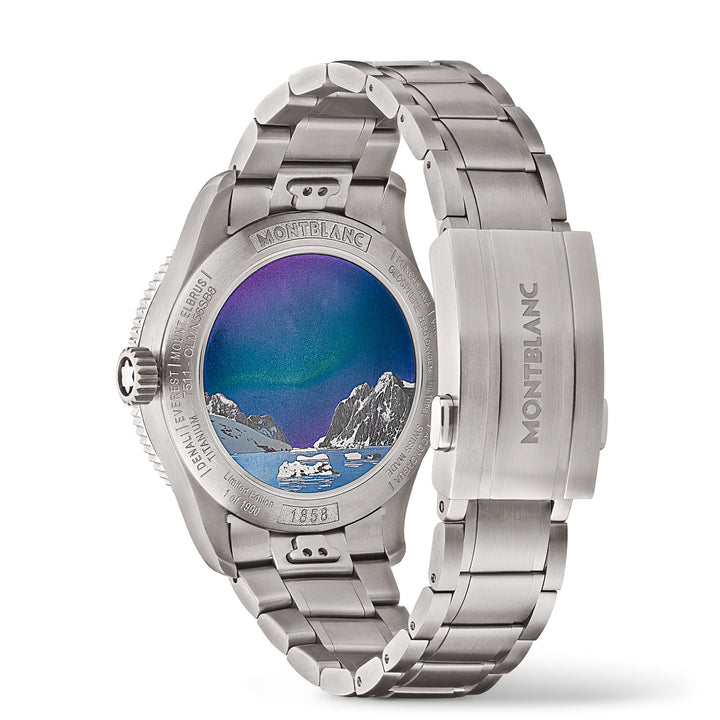 Montblanc 1858 Geosphere 0 Oxygen South Pole Exploration Limited Edition - 1990 pieces MB130961