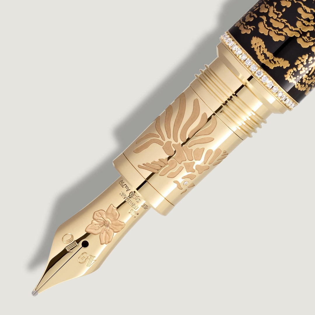 Montblanc High Artistry A Tribute to Craftsmanship Limited Edition 10 Fountain Pen MB131144