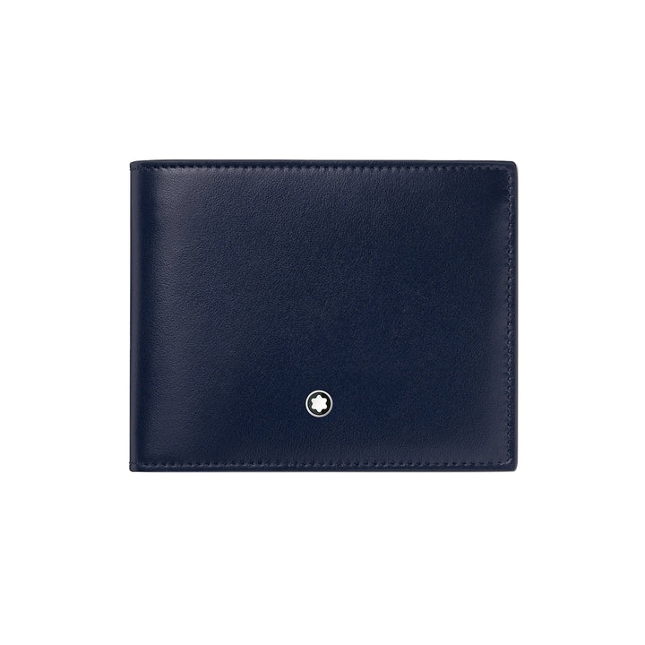 Montblanc Meisterstück Wallet 6cc Ink Blue MB131692