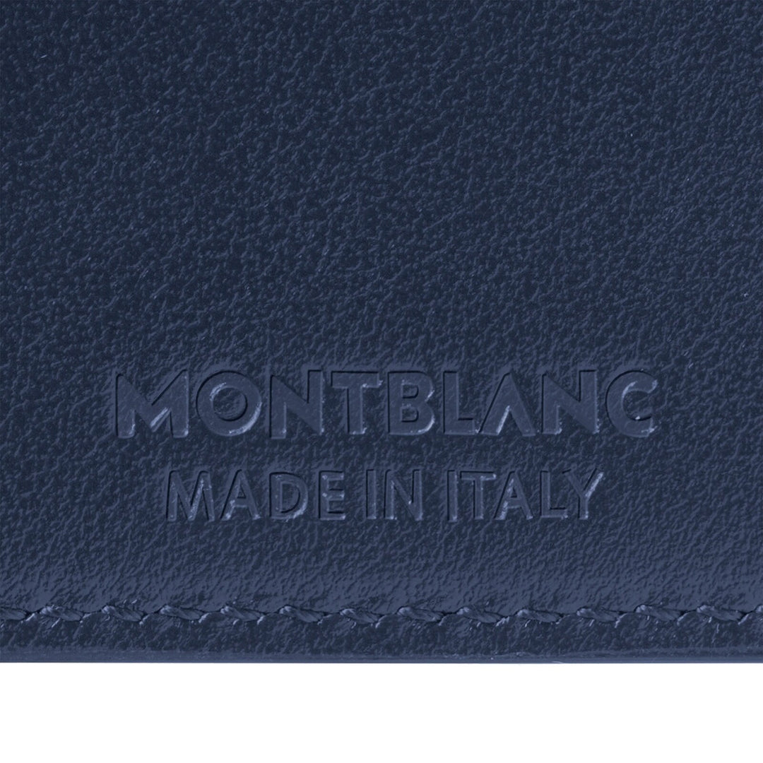 Montblanc Meisterstück Wallet 6cc Ink Blue MB131692