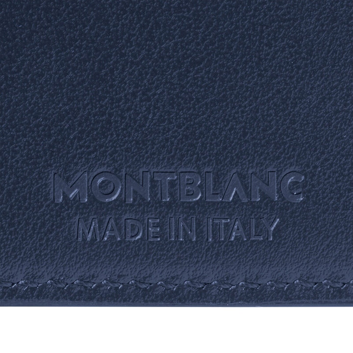 Montblanc Meisterstück Wallet 6cc Ink Blue MB131692