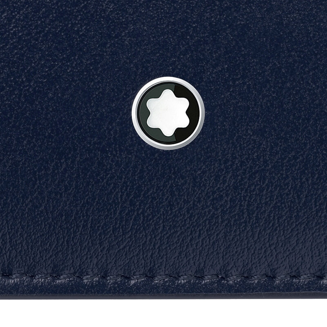 Montblanc Meisterstück Wallet 6cc Ink Blue MB131692