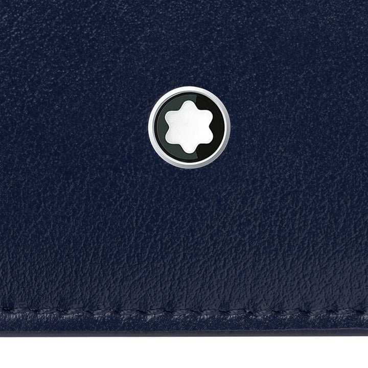 Montblanc Meisterstück Wallet 6cc Ink Blue MB131692