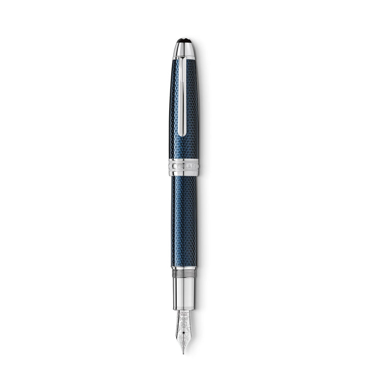 Montblanc Meisterstück Solitaire Blue Hour LeGrand Fountain Pen MB132096