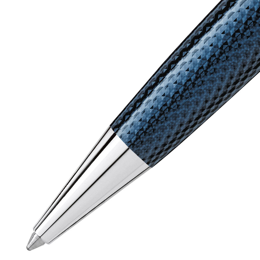 Montblanc Meisterstück Solitaire Blue Hour Midsize Ballpoint Pen MB132098