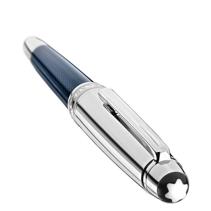 Montblanc Meisterstück Solitaire Doué Blue Hour Classique Fountain Pen MB132099