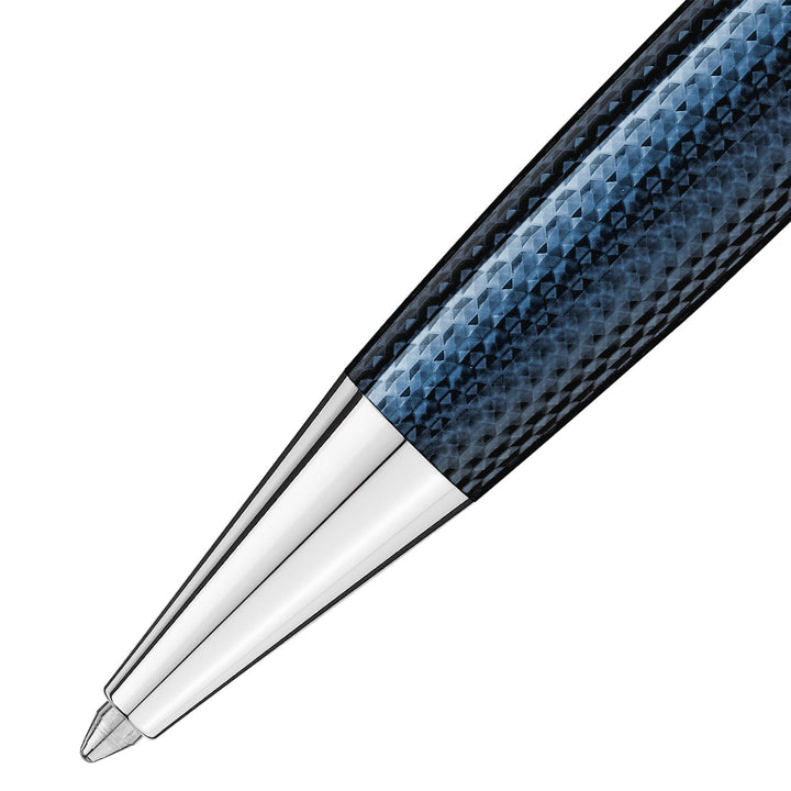 Montblanc Meisterstück Solitaire Doué Blue Hour Classique Ballpoint Pen MB132102