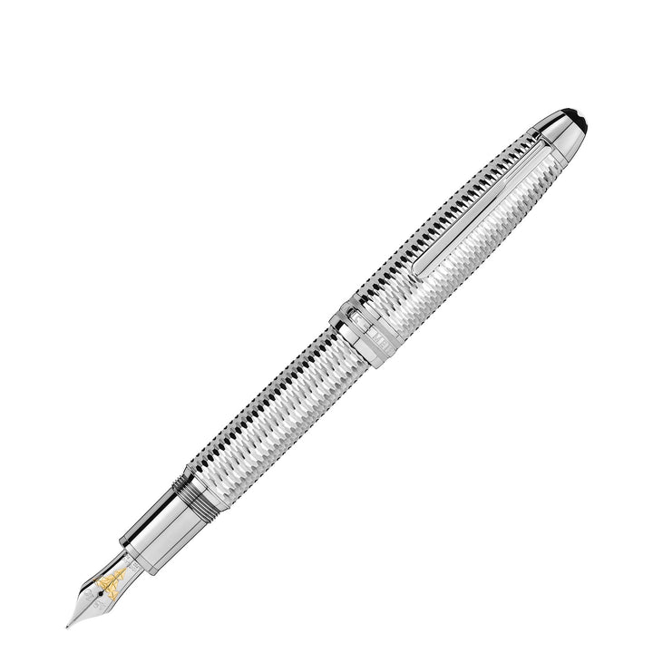 Montblanc Meisterstück Geometry Solitaire LeGrand Fountain Pen MB132128