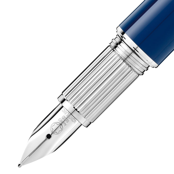 Montblanc StarWalker Blue Planet Precious Resin Fountain Pen (M) MB132439M
