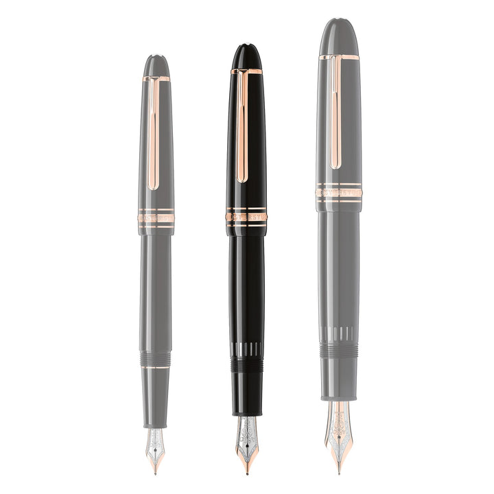 Montblanc Meisterstück Rose Gold-Coated LeGrand Fountain Pen MB132477