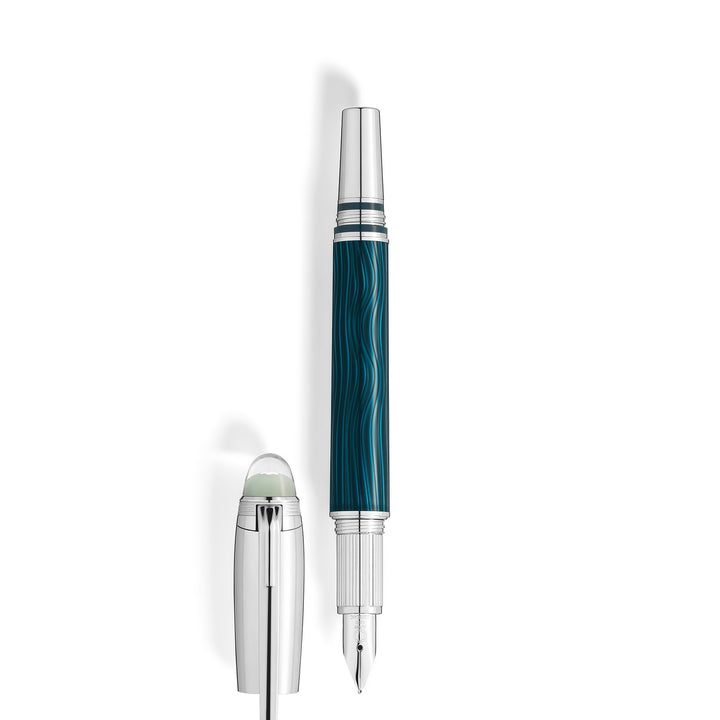 Montblanc StarWalker PolarGreen Metal Fountain Pen MB132909
