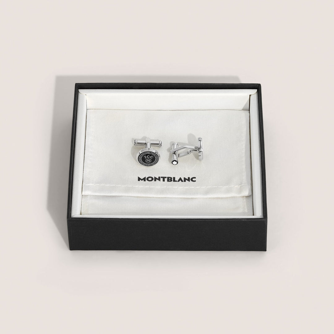 Montblanc Meisterstück Nib Décor 100 Years Black Cufflinks MB132977