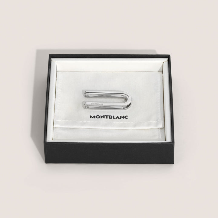 Montblanc Money Clip Great Characters Homage to The Great Gatsby in stainless steel MB132982