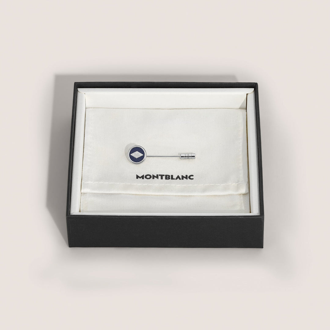 Montblanc Lapel Pin Great Characters Homage to The Great Gatsby in stainless steel MB132983