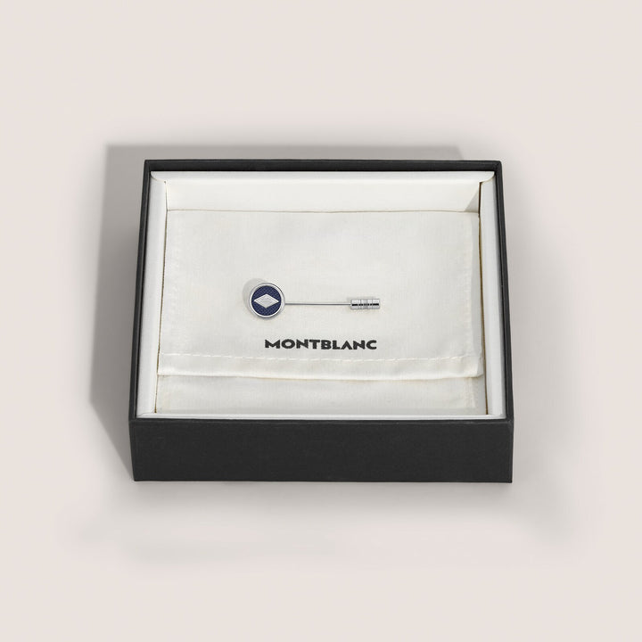 Montblanc Lapel Pin Great Characters Homage to The Great Gatsby in stainless steel MB132983