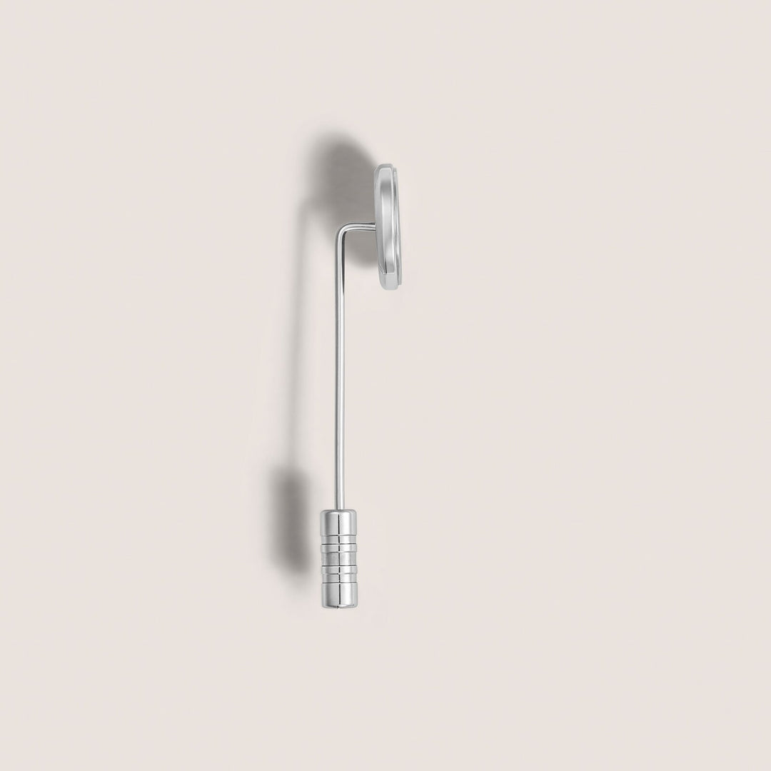 Montblanc Lapel Pin Great Characters Homage to The Great Gatsby in stainless steel MB132983