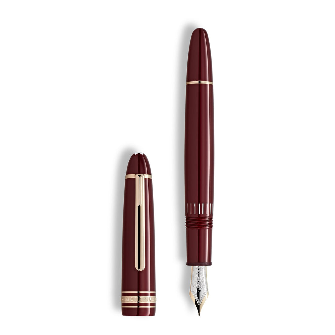 Montblanc Meisterstück Burgundy Red LeGrand Fountain Pen MB133002