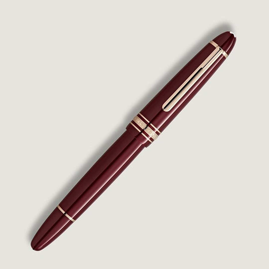 Montblanc Meisterstück Burgundy Red LeGrand Fountain Pen MB133002
