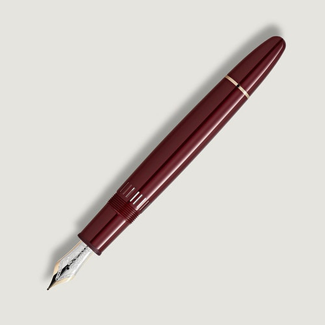 Montblanc Meisterstück Burgundy Red LeGrand Fountain Pen MB133002