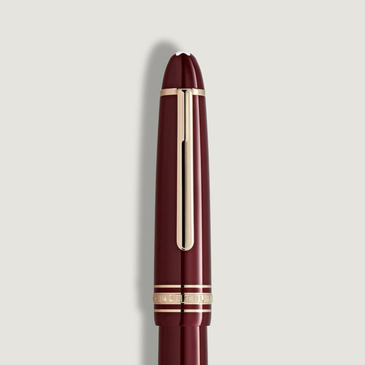 Montblanc Meisterstück Burgundy Red LeGrand Fountain Pen MB133002