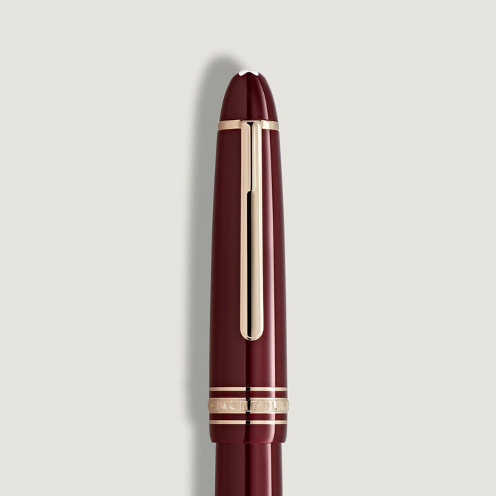 Montblanc Meisterstück Burgundy Red LeGrand Fountain Pen MB133004