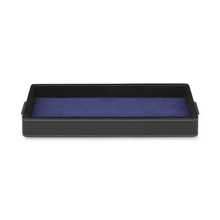 Montblanc Desk Box in leather for three writing instruments and an ink bottle MB133158