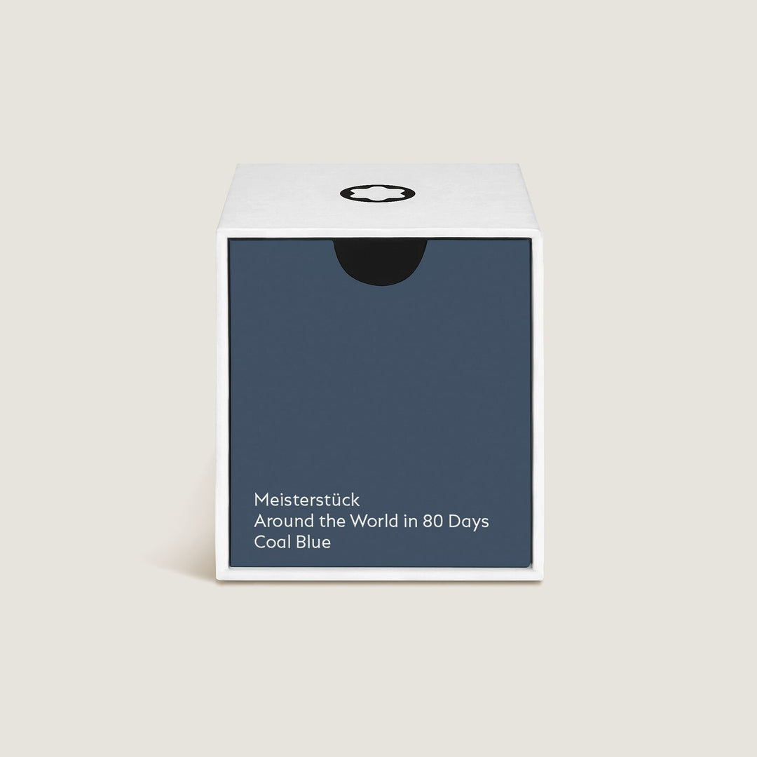 Montblanc Ink Bottle, Meisterstück Around the World in 80 Days, Coal Blue - 50ml MB134408