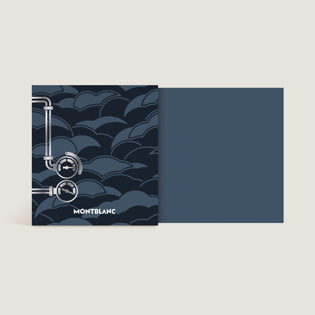 Montblanc Ink Bottle, Meisterstück Around the World in 80 Days, Coal Blue - 50ml MB134408