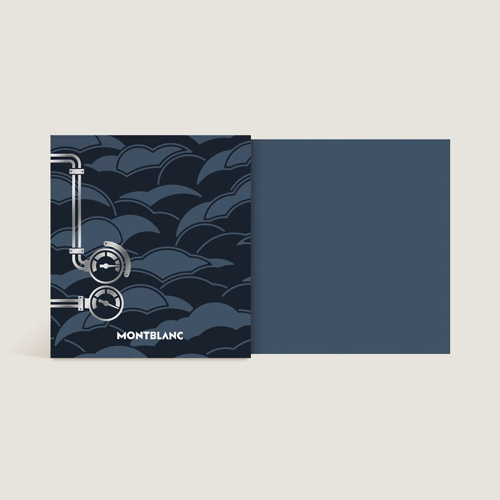 Montblanc Ink Bottle, Meisterstück Around the World in 80 Days, Coal Blue - 50ml MB134408