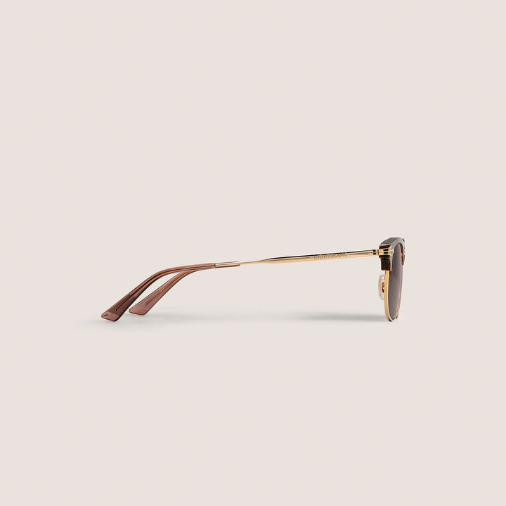 Montblanc Rectangular Sunglasses Gold Coloured Metal Frame MB134462