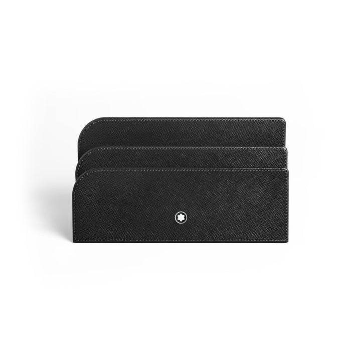 Montblanc Letter Rack, Saffiano Leather, Black MB134677