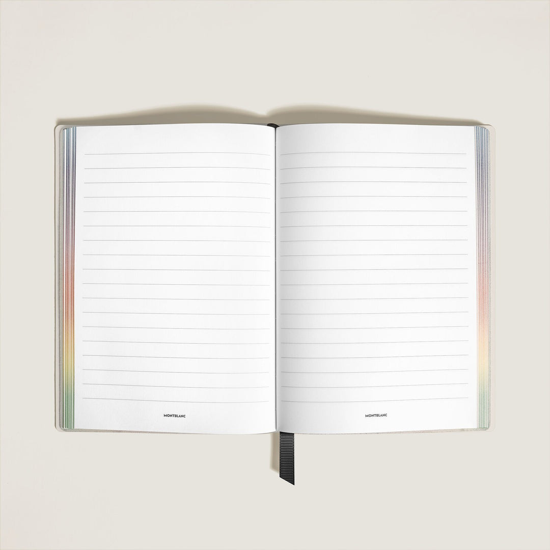 Montblanc Notebook Medium, Writers Edition Homage to Johann Wolfgang von Goethe, White, Lined Pages MB134714