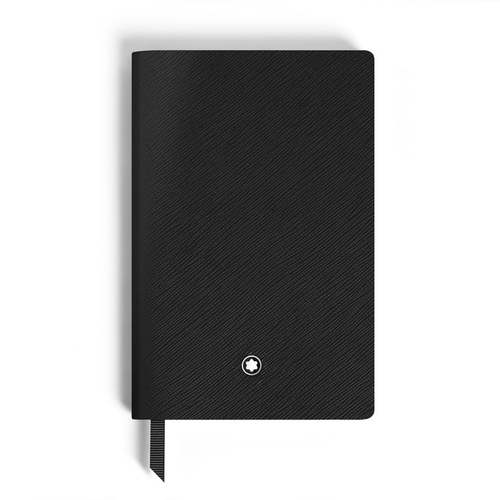Montblanc Notebook Small, Saffiano Leather, Black - Blank Pages MB134720