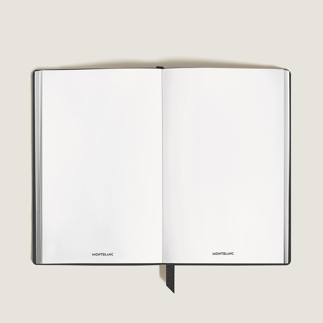 Montblanc Notebook Small, Saffiano Leather, Black - Blank Pages MB134720