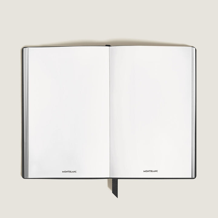 Montblanc Notebook Small, Saffiano Leather, Black - Blank Pages MB134720