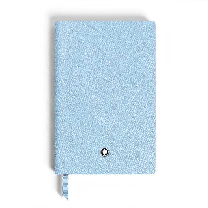 Montblanc Notebook Small, Saffiano Leather, Blue - Lined Pages MB134723