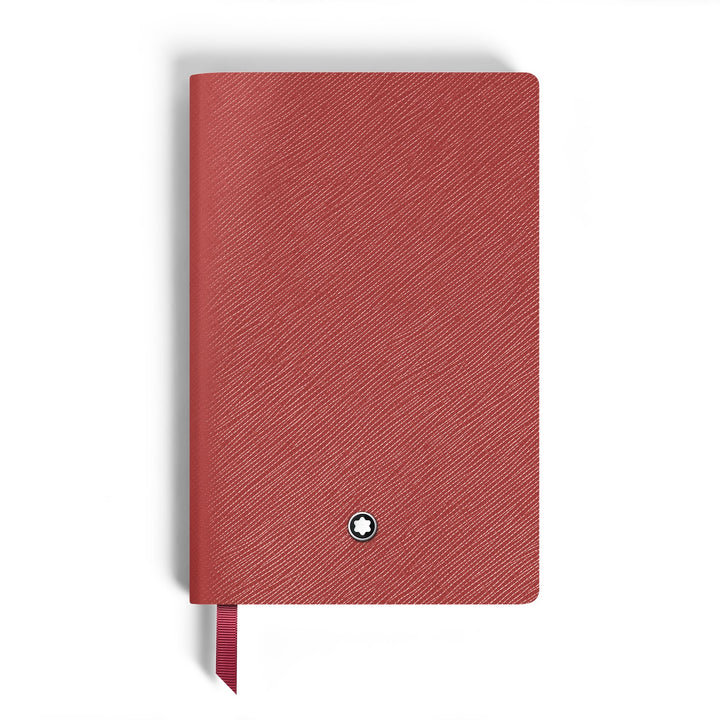 Montblanc Notebook Small, Saffiano Leather, Red - Blank Pages MB134726