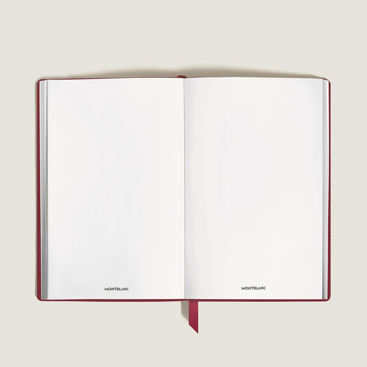 Montblanc Notebook Small, Saffiano Leather, Red - Blank Pages MB134726