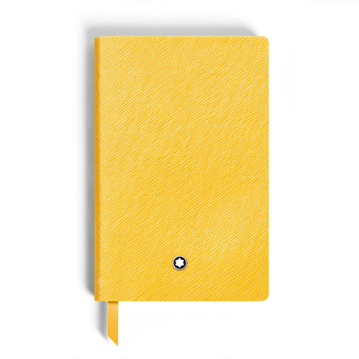 Montblanc Notebook Small, Saffiano Leather, Modena Yellow - Lined Pages MB134727