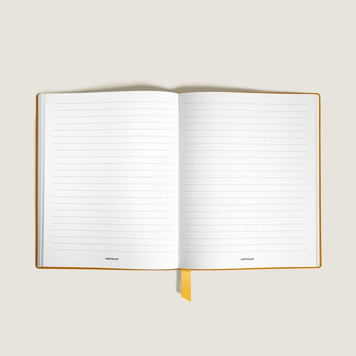 Montblanc Notebook Small, Saffiano Leather, Modena Yellow - Lined Pages MB134727