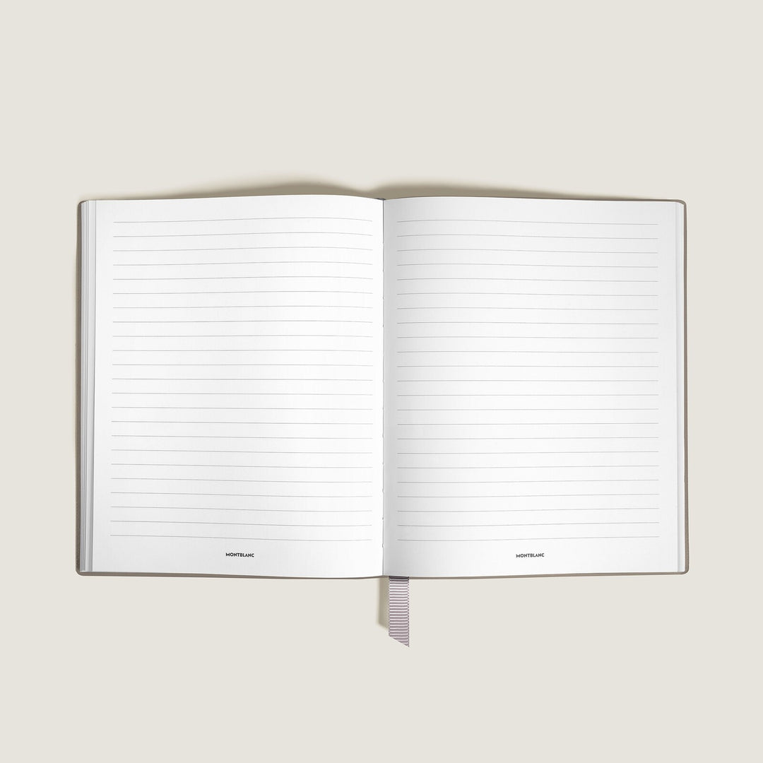 Montblanc Notebook Small, Saffiano Leather, Cloudy Beige - Lined Pages MB134729