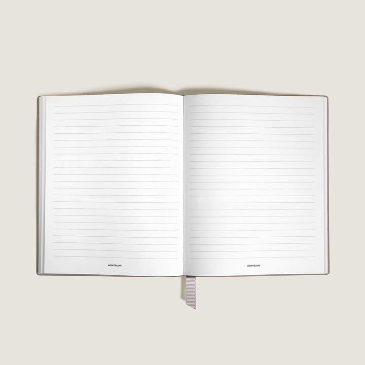Montblanc Notebook Small, Saffiano Leather, Cloudy Beige - Lined Pages MB134729