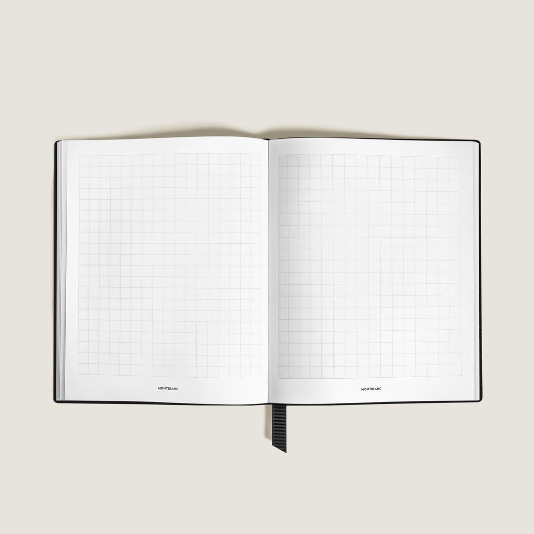Montblanc Notebook Large, Saffiano Leather, Black - Squared Pages MB134734