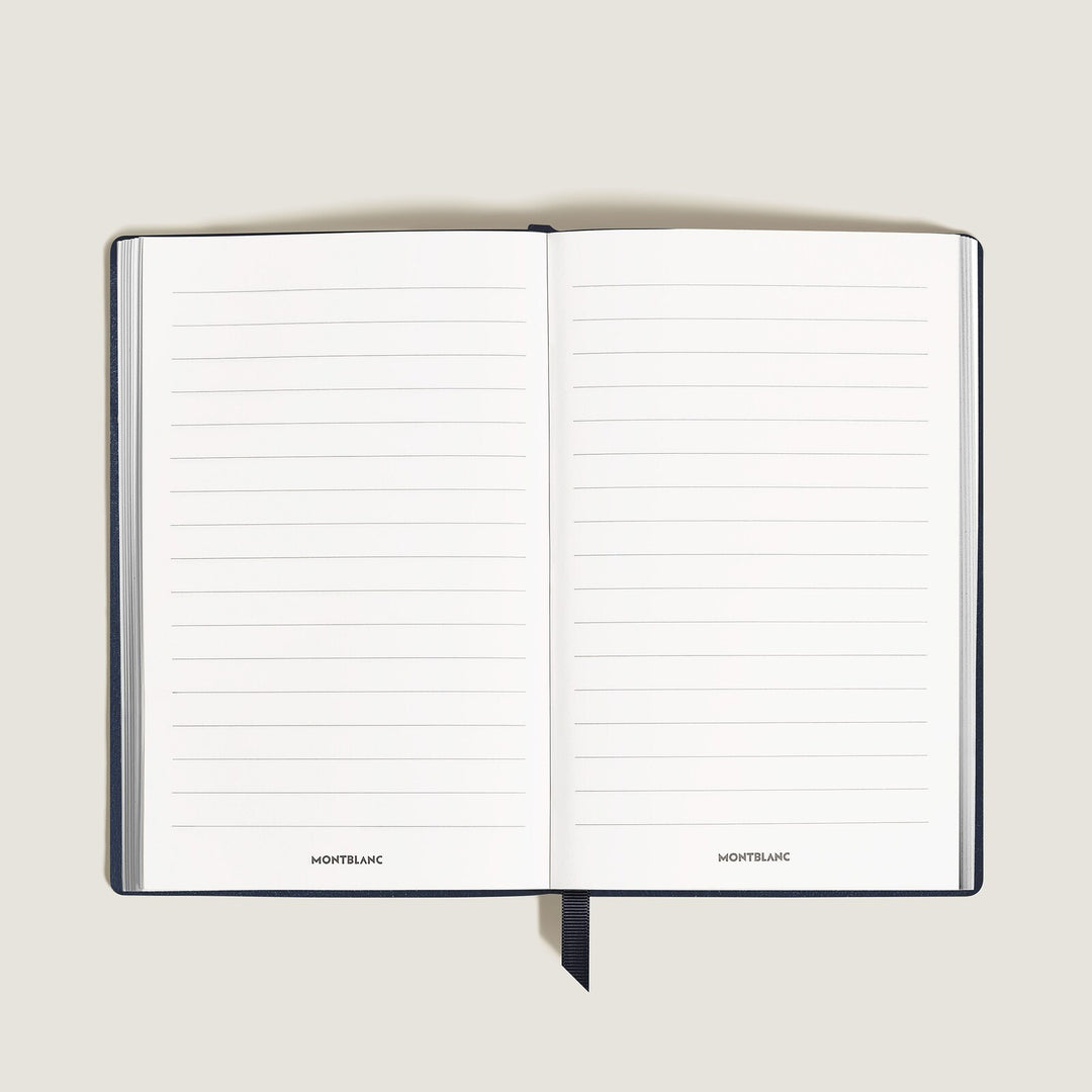 Montblanc Notebook Large, Saffiano Leather, Blue - Lined Pages MB134738
