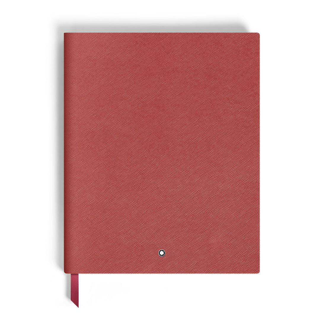 Montblanc Notebook Large, Saffiano Leather, Red - Lined Pages MB134741