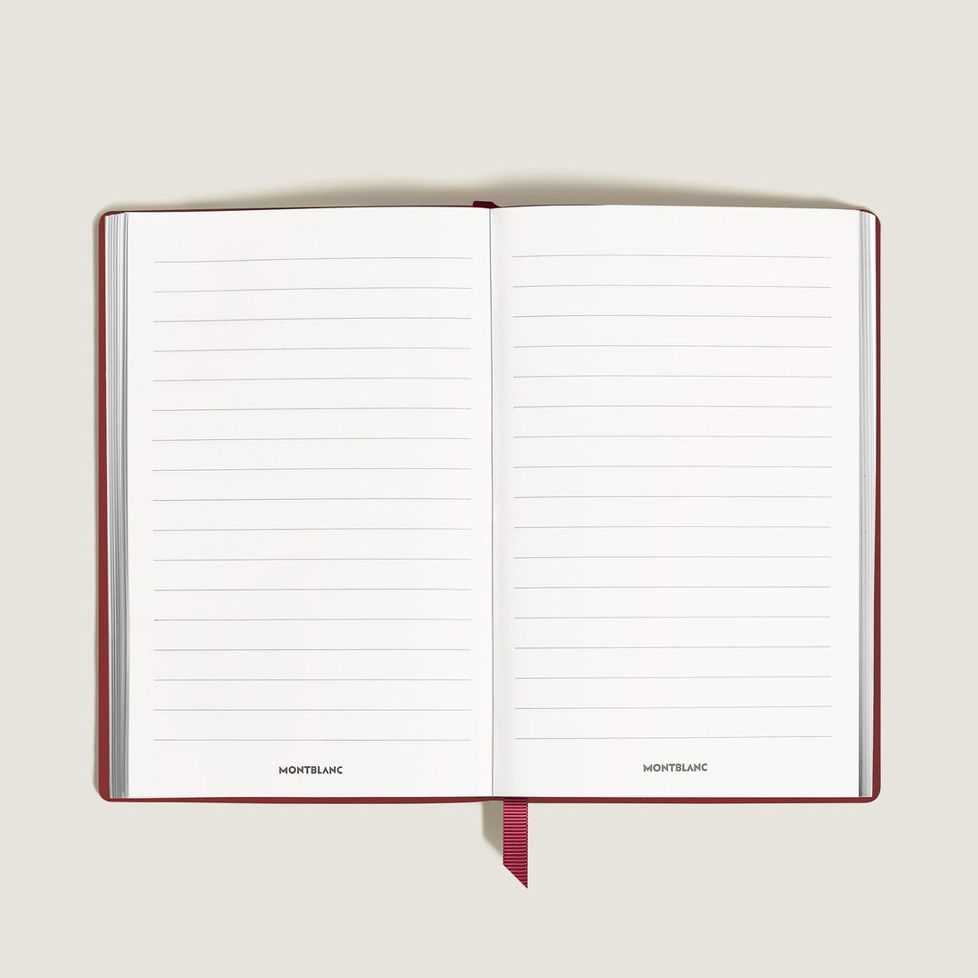 Montblanc Notebook Large, Saffiano Leather, Red - Lined Pages MB134741