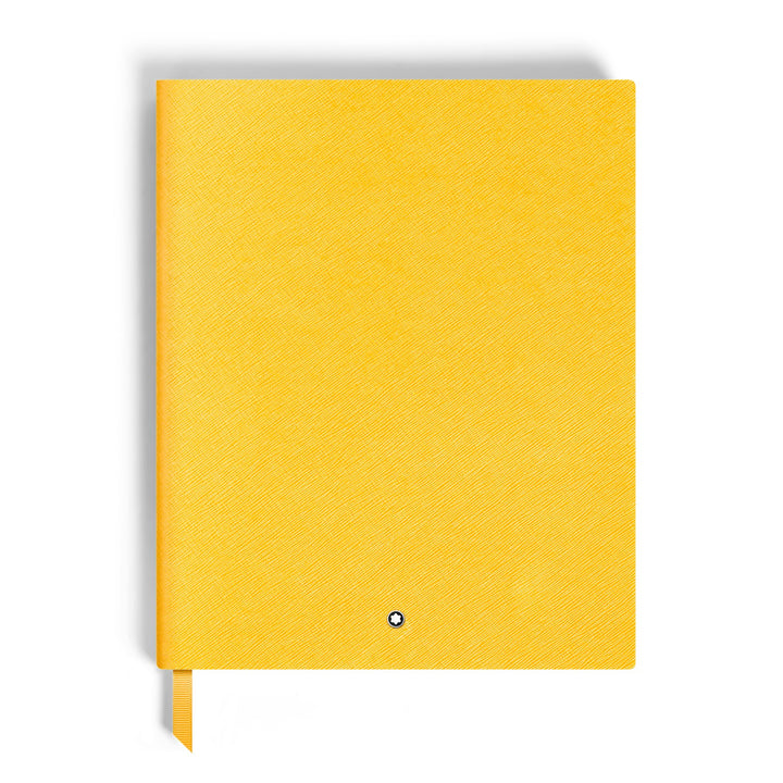 Montblanc Notebook Large, Saffiano Leather, Modena Yellow - Lined Pages MB134744