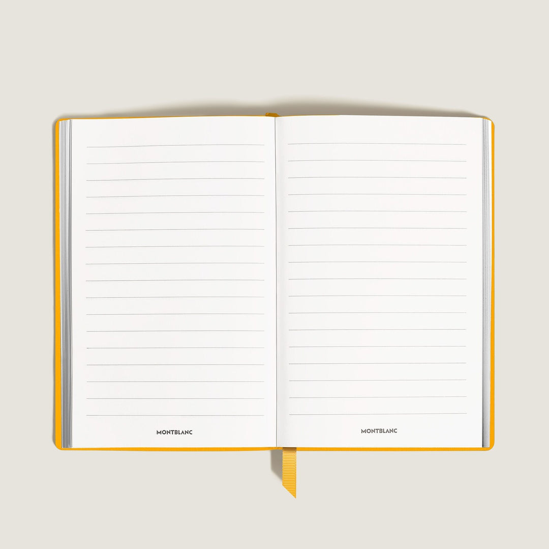 Montblanc Notebook Large, Saffiano Leather, Modena Yellow - Lined Pages MB134744