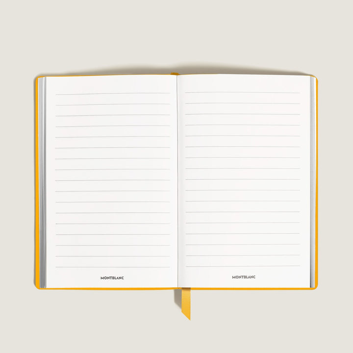 Montblanc Notebook Large, Saffiano Leather, Modena Yellow - Lined Pages MB134744