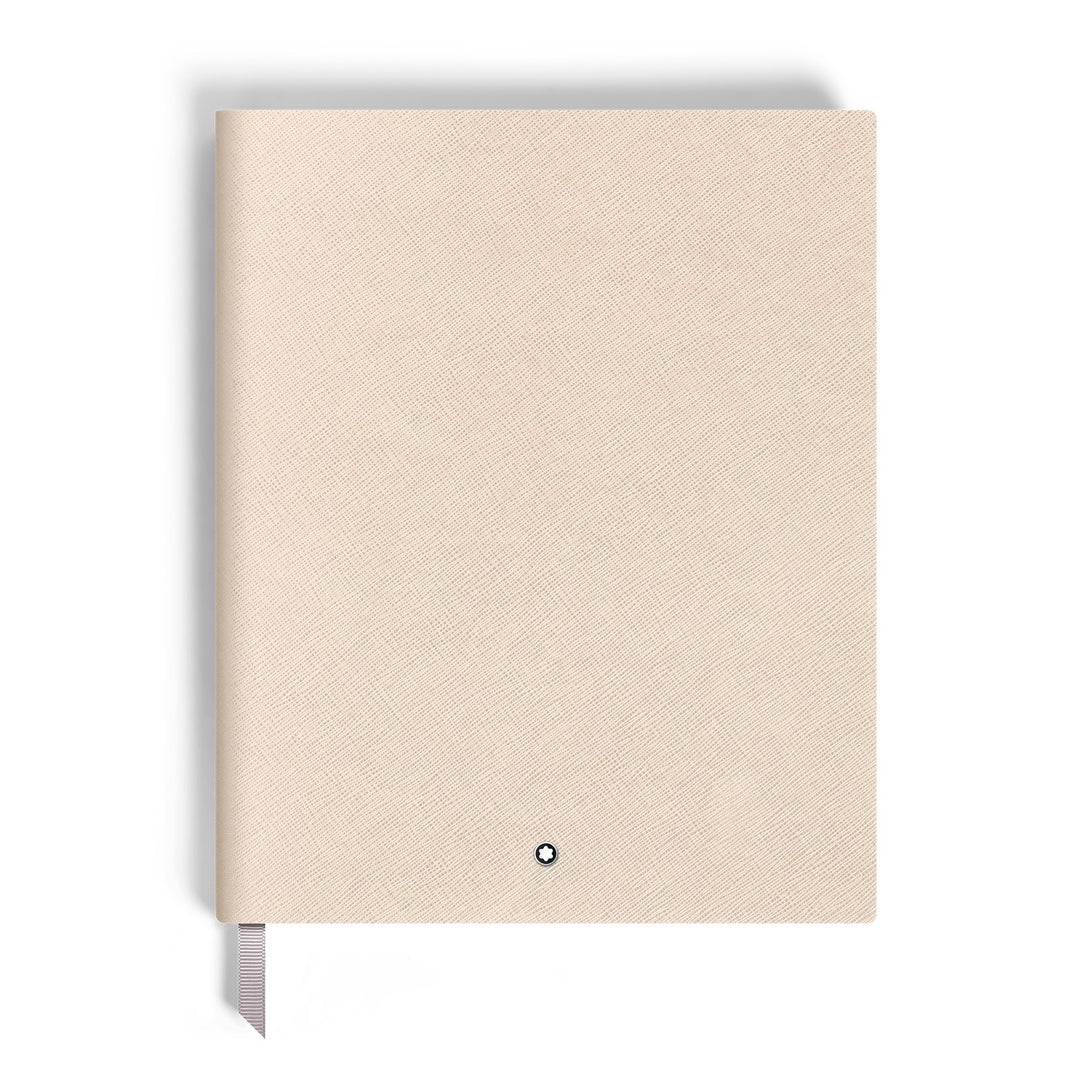 Montblanc Notebook Large, Saffiano Leather, Cloudy Beige - Lined Pages MB134747